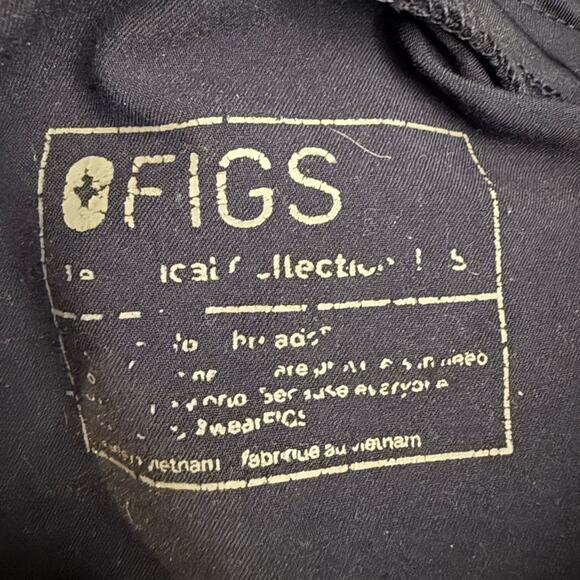 FIGS Women’s Sz Small Zamora Jogger Scrub Pants in Navy Blue - Picture 4 of 6